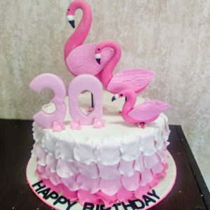 swan cake