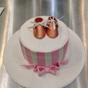 Baby Shoes Cake