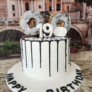 Doughnut Dripping Cake