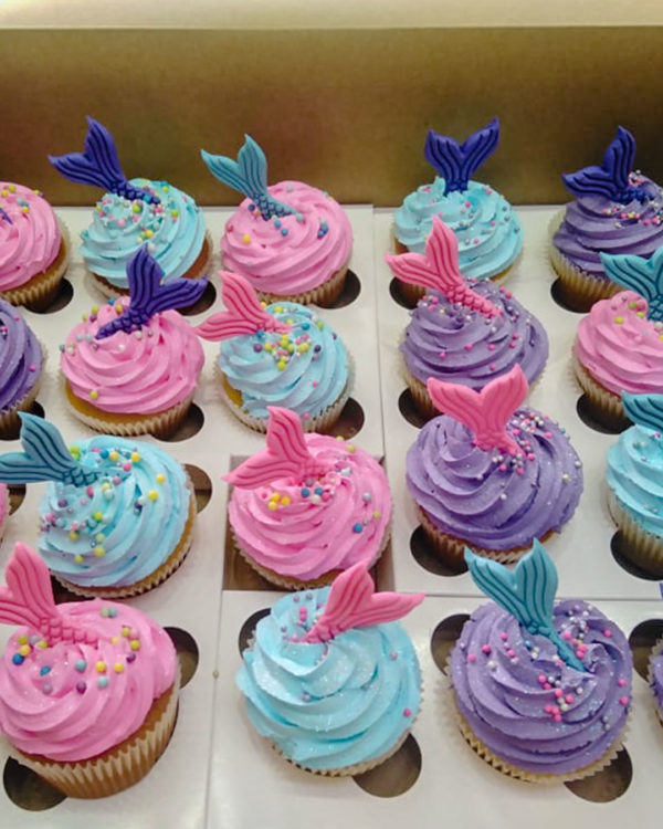 mermaid cupcakes